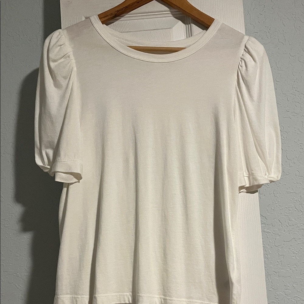 a new day Cream Puff Sleeve Top